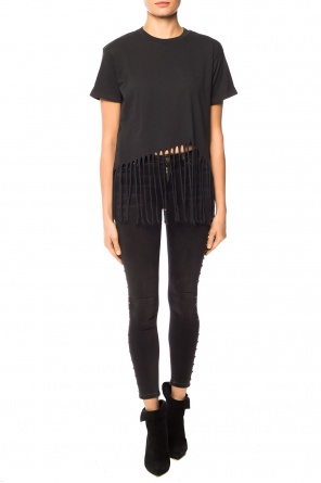 'tami' fringed t-shirt, zdjęcie 2 'tami' fringed t-shirt od AllSaints